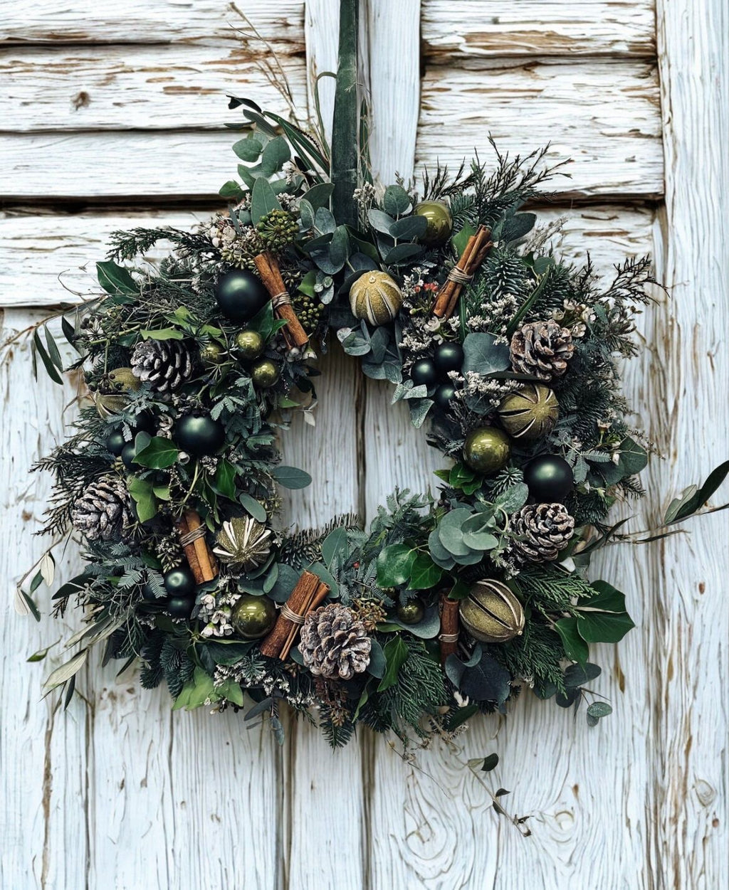 Shades of Green Wreath
