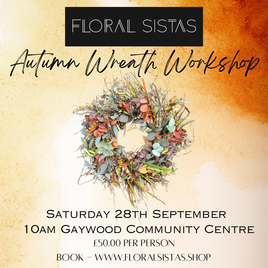 Sat 28th September Autumn Wreath Workshop