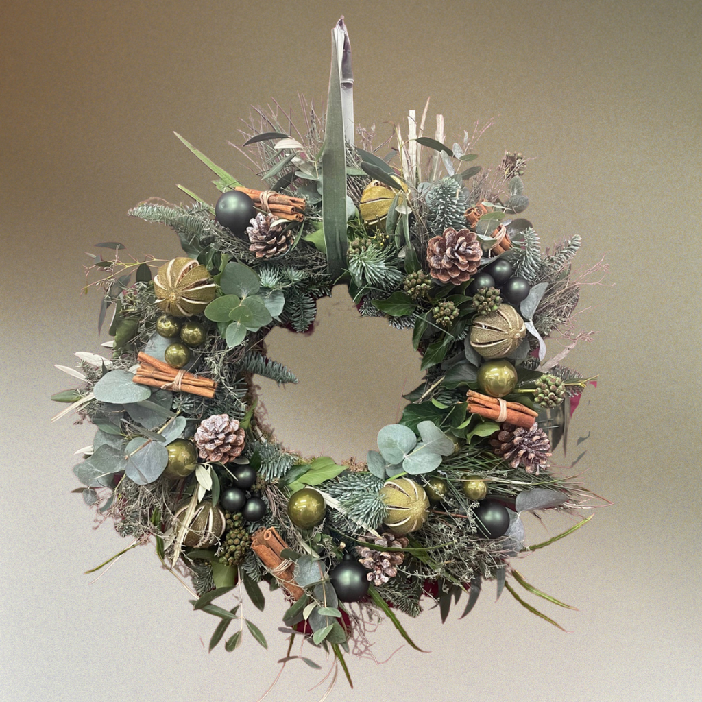 Shades of Green Wreath