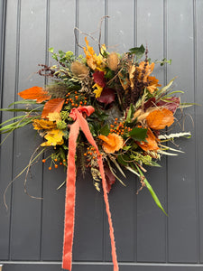 Pumpkin Spice Wreath