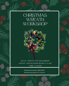 Friday 5th Dec Shouldham Bowls Club 6.30pm