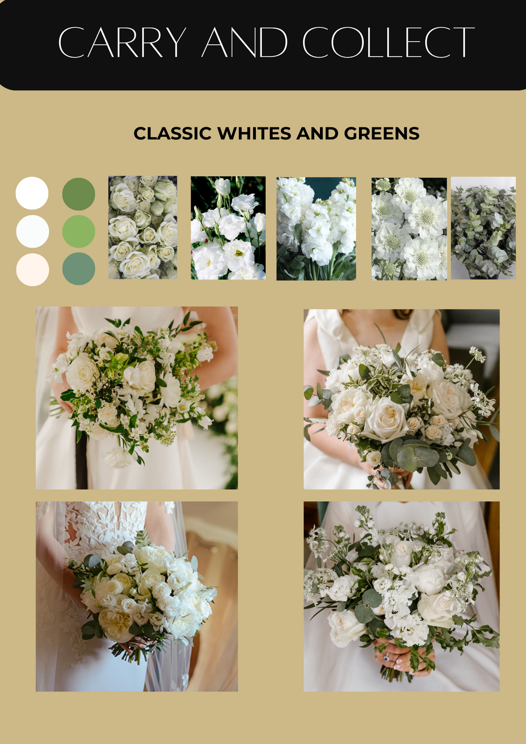 Classic Whites and Greens