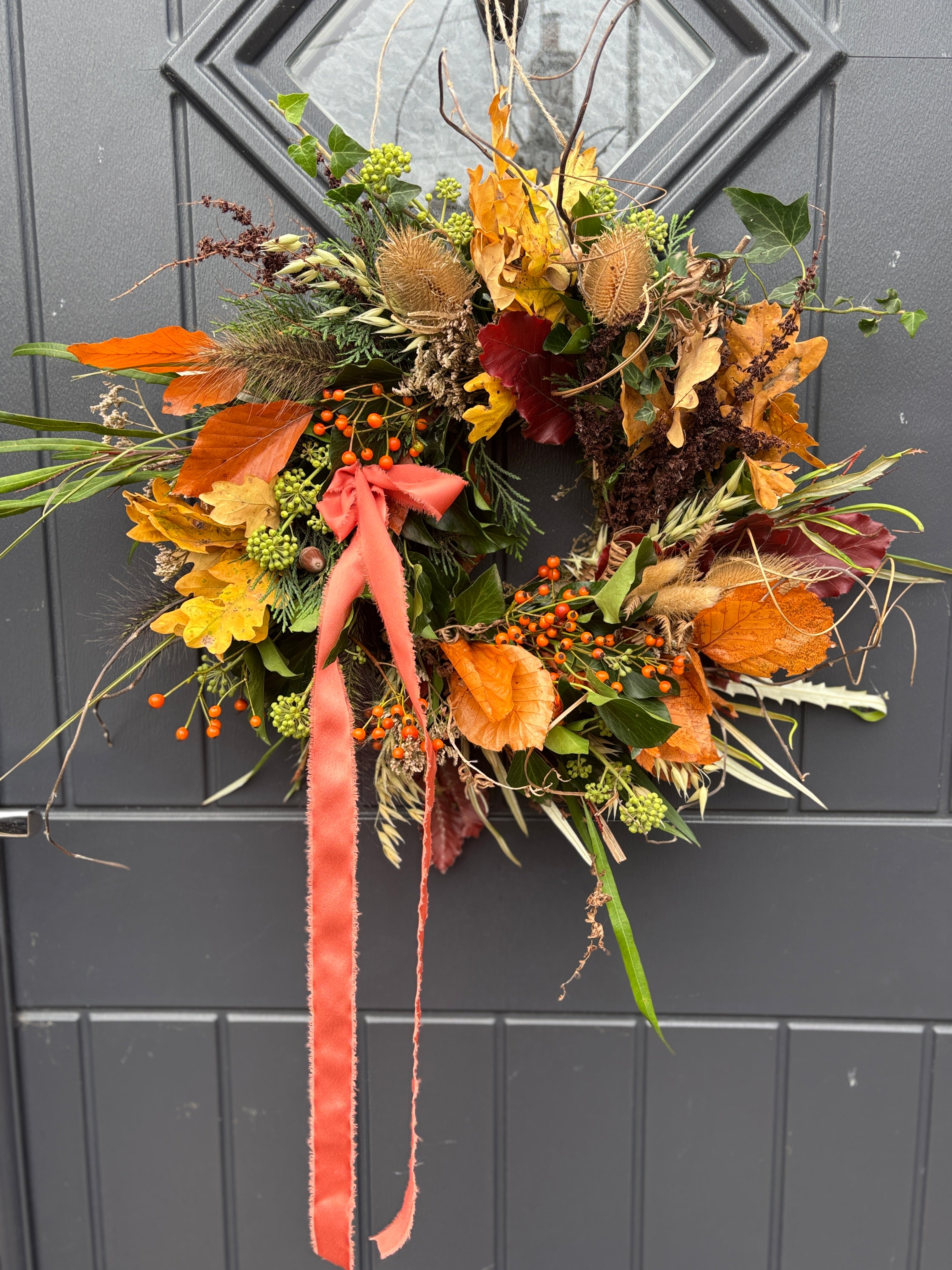 Pumpkin Spice Wreath