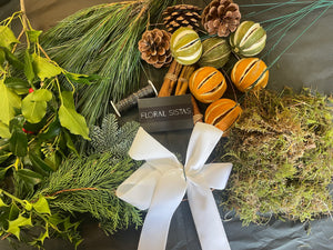 DIY Christmas Wreath- Colour options avaliable