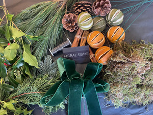 DIY Christmas Wreath- Colour options avaliable