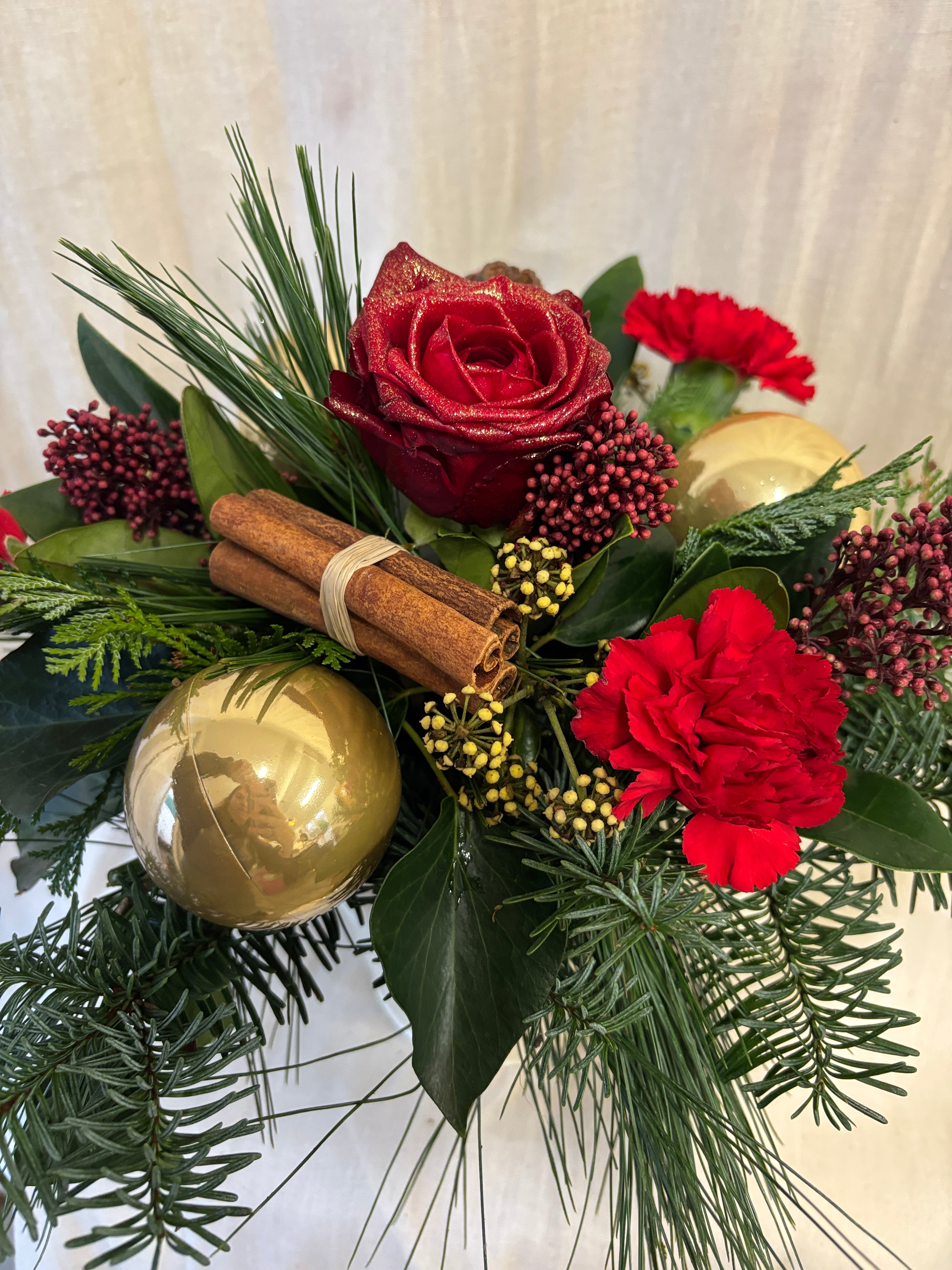 Children’s Christmas Floral DIY Pot