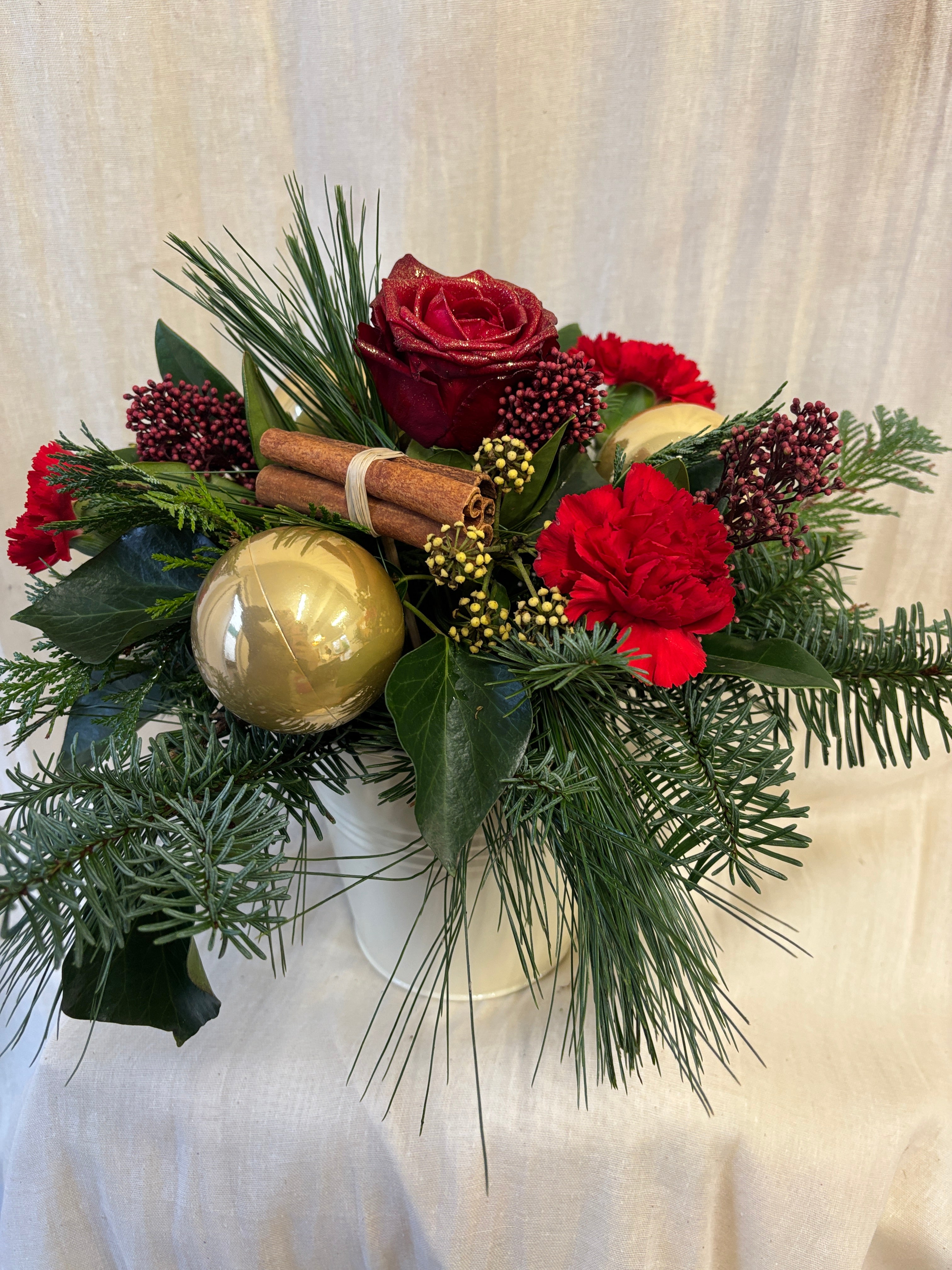 Children’s Christmas Floral DIY Pot