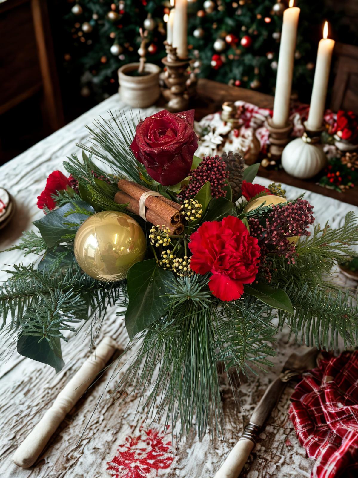 Children’s Christmas Floral DIY Pot