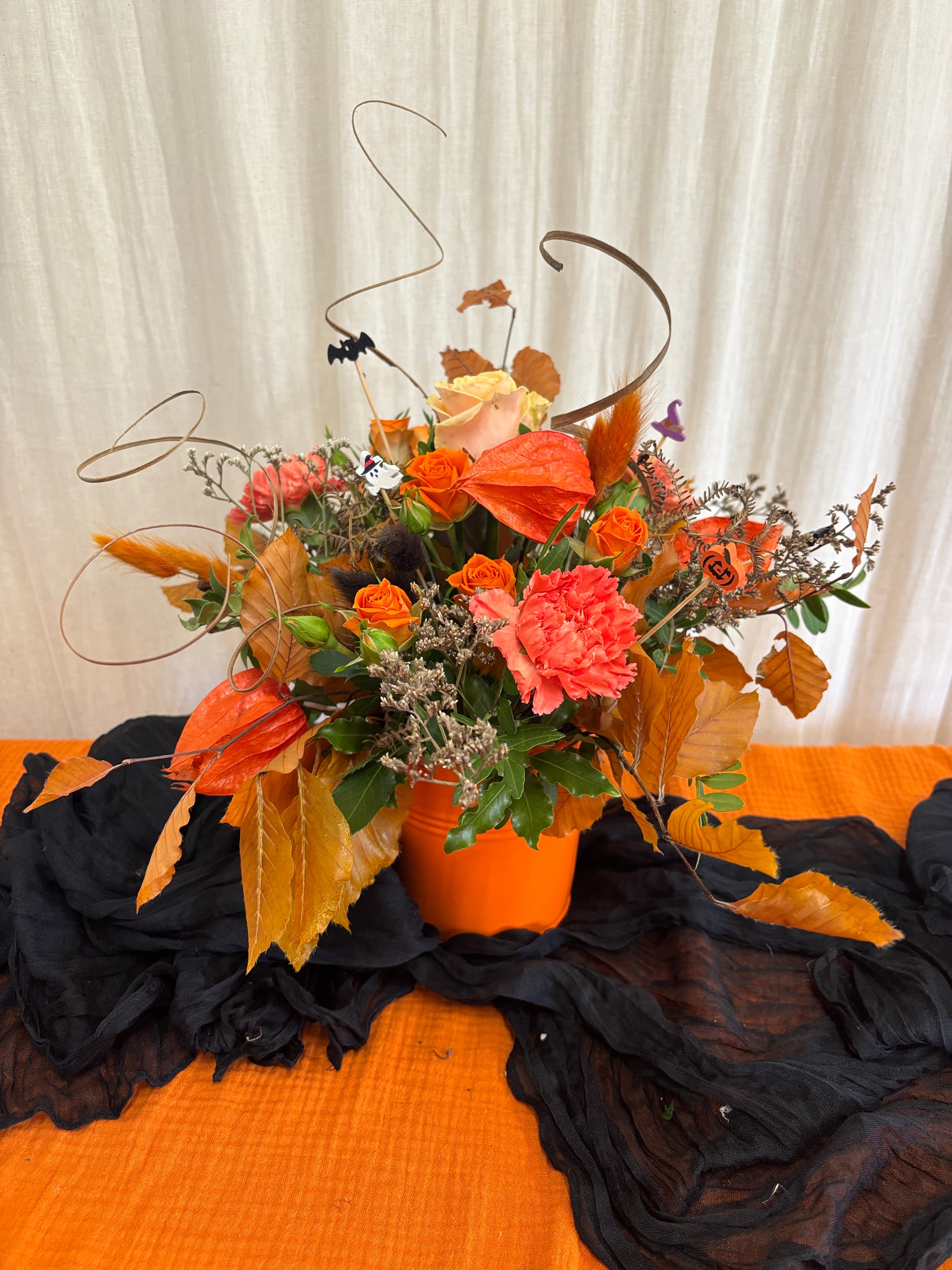 Kids’ Halloween Floral DIY Pot