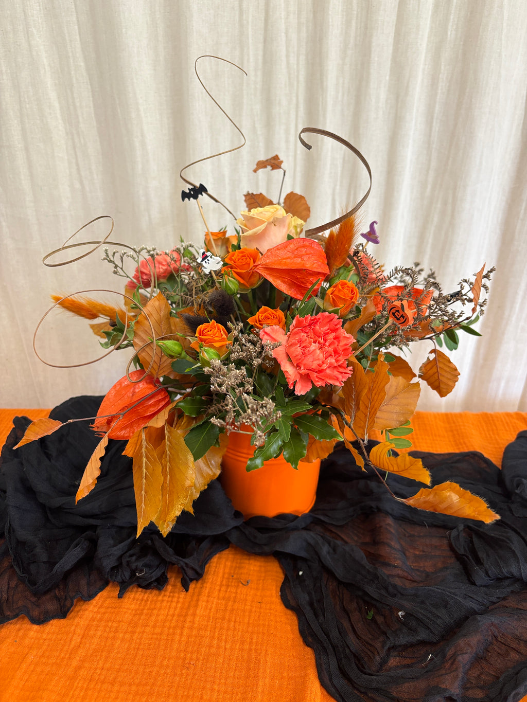 Kids’ Halloween Floral DIY Pot