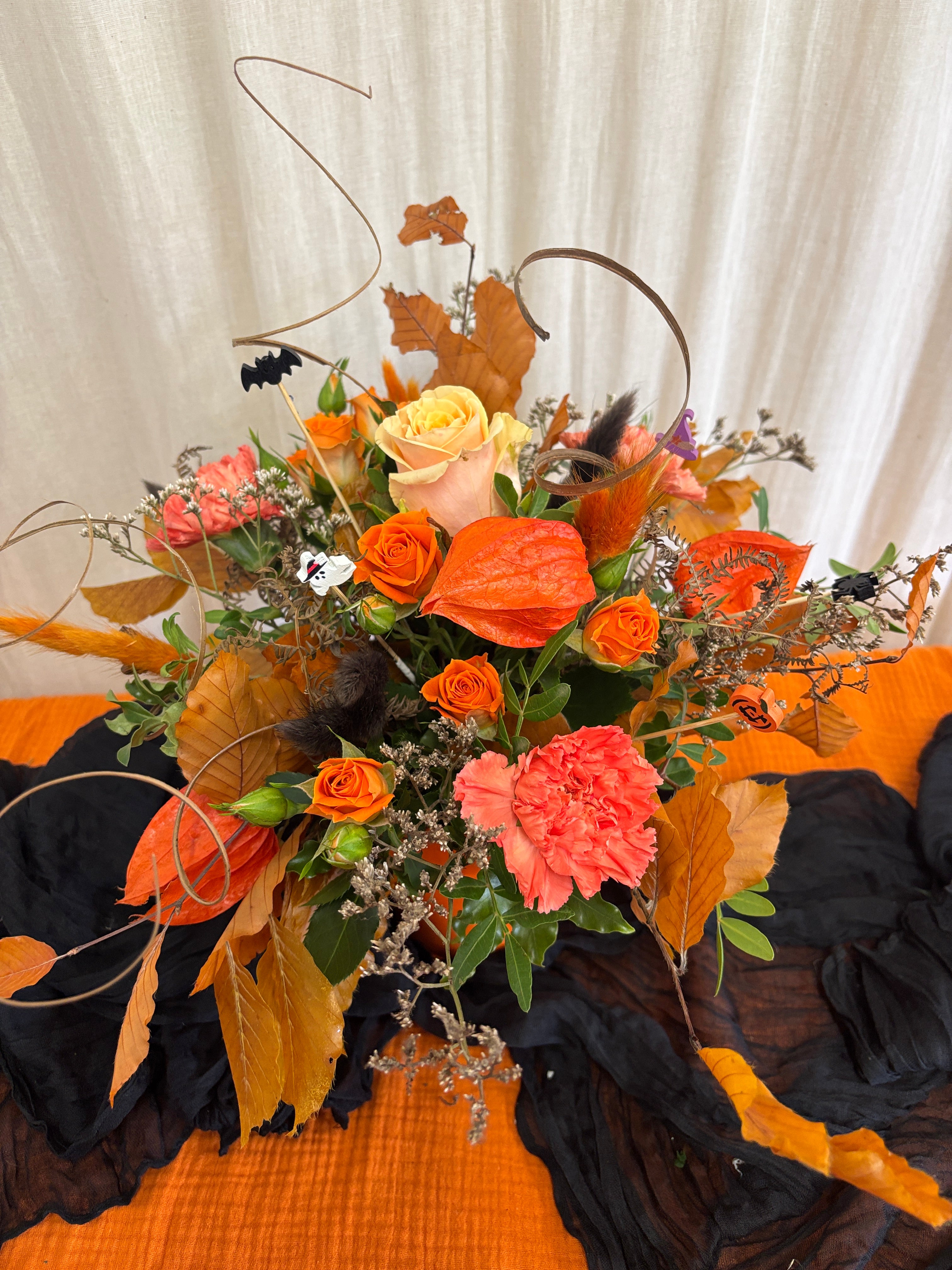 Kids’ Halloween Floral DIY Pot