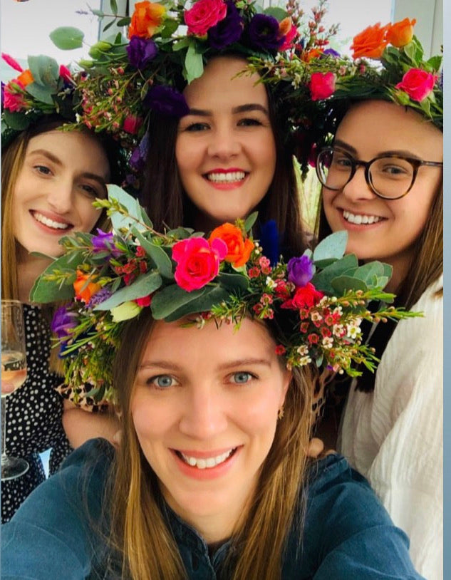 DIY FLORAL CROWN BOX
