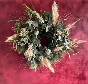 Boho Christmas Wreath