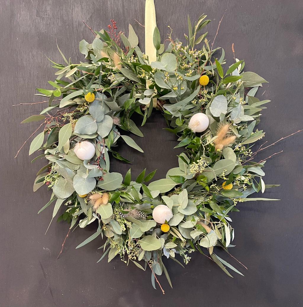 Learn at Home Easter Wreath