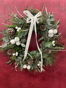 Snowy Christmas Wreath