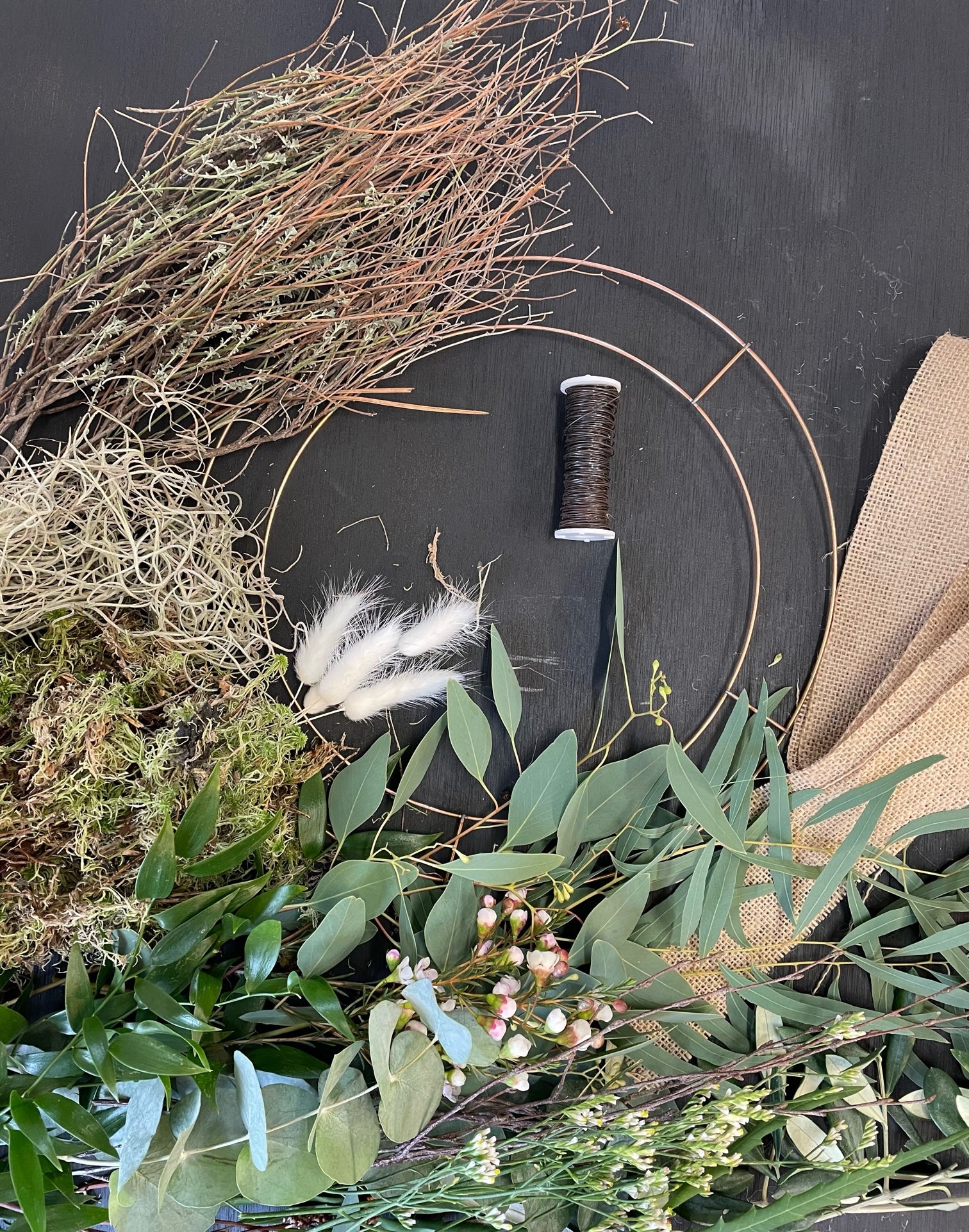 Learn at Home Spring Wreath